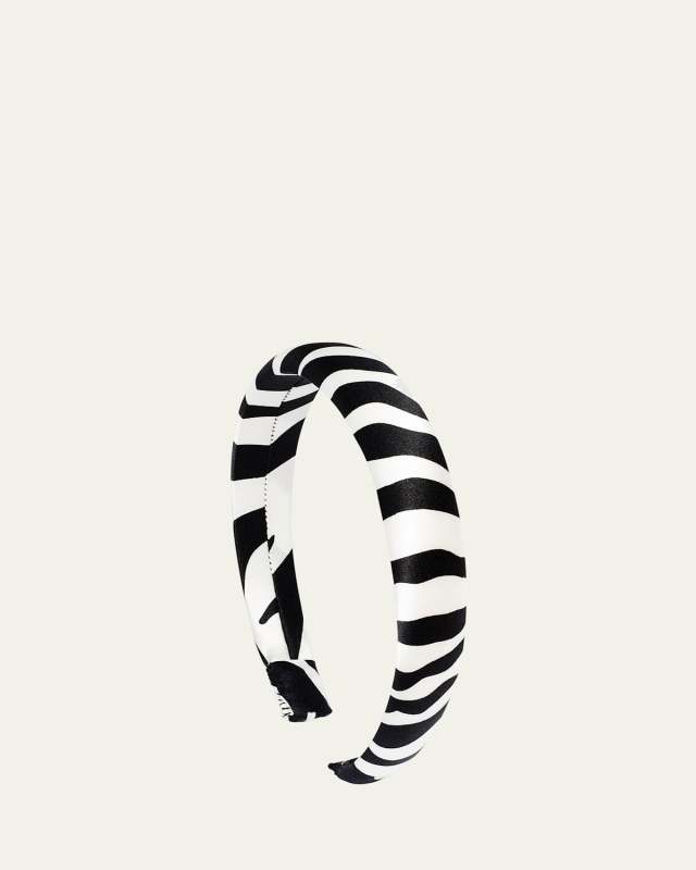 Silk Charmeuse Padded Headband